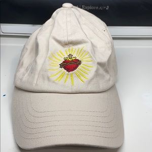 Heart cross cap